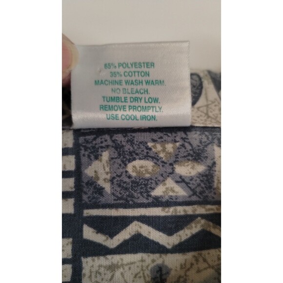 Jade Fashions Hawaii Collared Tribal Tiki Turtle Hawaiian Shirt XXL - Picture 7 of 7